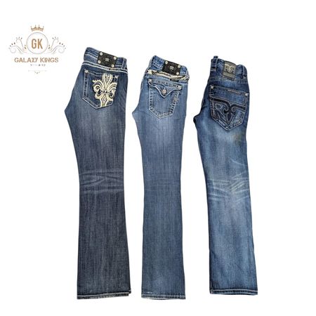 MM TR RV Flare And Straight Jeans