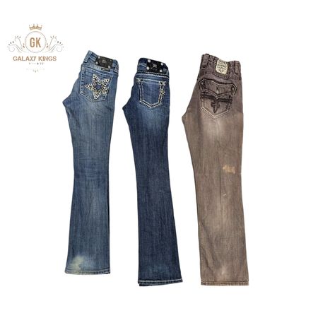 MM TR RV Flare And Straight Jeans