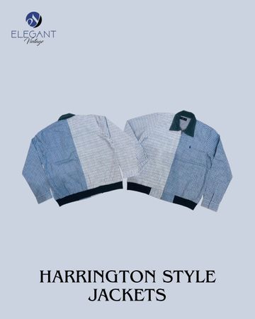 UPCYCLED Two Tonal Harrington Jackets - EVR0093
