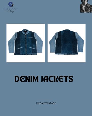 UPCYCLED Denim Jackets - EVR0102