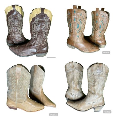 Op vintage 178 Ragzine Cowboy Boots