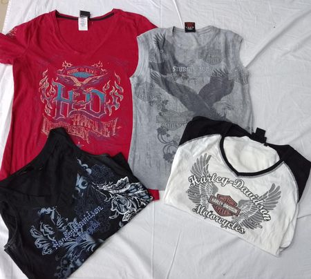 CR6945 Y2K Harley Baby Tees