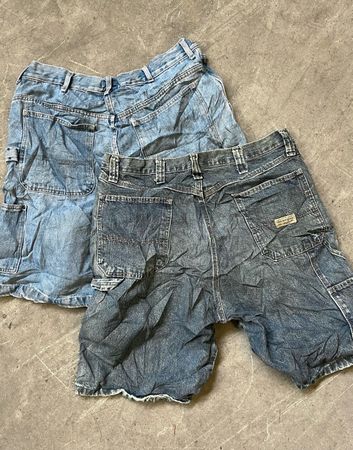 Carpenter Denim Shorts