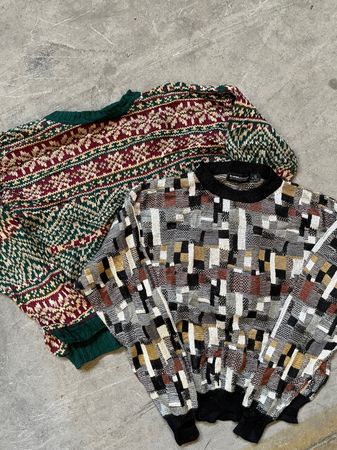 Coogi-Style Sweaters