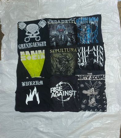 Vintage music t shirts