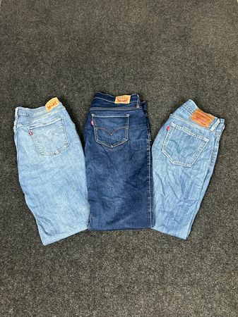 Levi’s Womens Straight Jeans - [TS-0383]