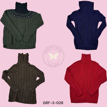 Women’s High-Quality Warm Sweater – Premium Winter Collection  (GRF-3-028)