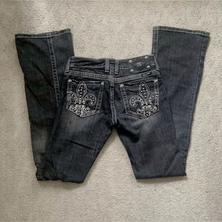 Miss me true religion rock revival flare jeans