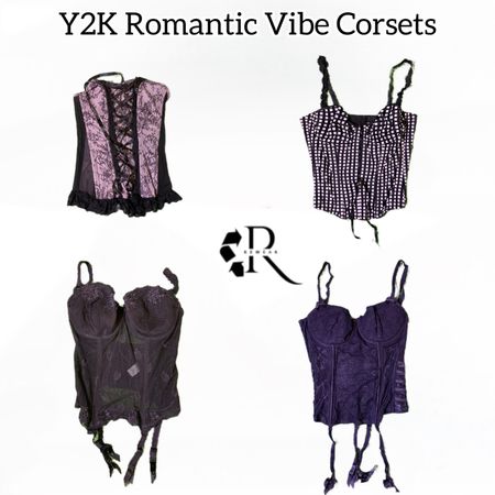 Y2K Romantic Vibe Corsets Rw-1630