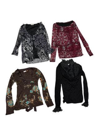 Y2K women's full tops