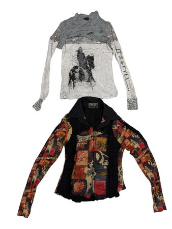 Y2K women's full tops