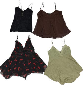 Y2K women's cami tops