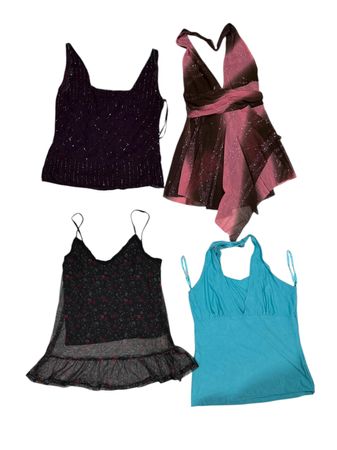 Y2K Frauen Cami Tops