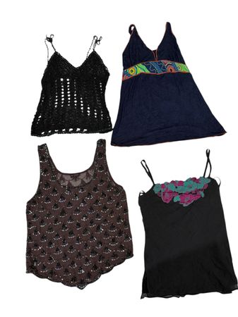 Y2K women's cami tops