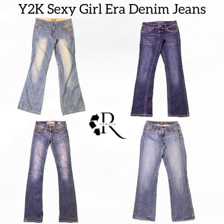 Y2K Sexy Girl Era Denim Jeans Rw-1640