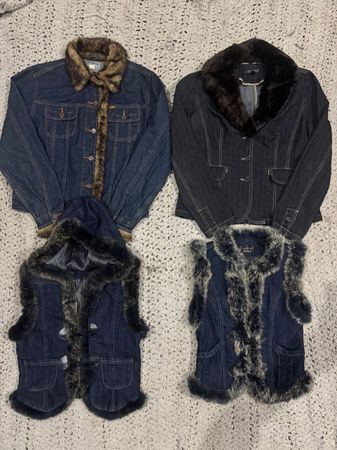 Denim unbranded jacket 9 pieces