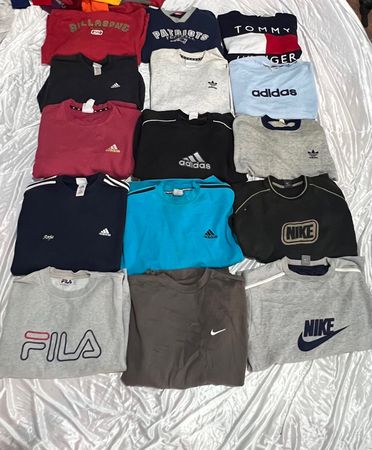 Vintage sweatshirt hoddie authentic mix brand Nike quicksilver adidas