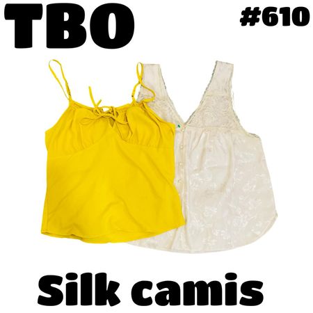 Silk camis  #610