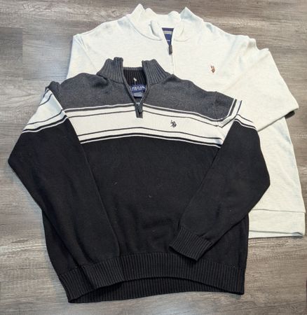 4218 - US Polo ¼ Zip