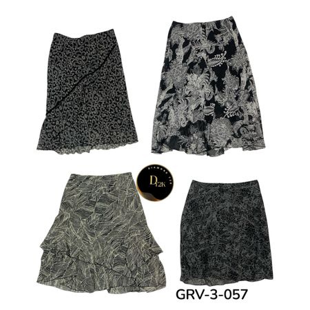 Retro Y2K Poly Skirt – Iconic 2000s Women’s Skirt (GRV-3-057)