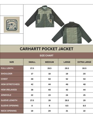 Upcycled Double Pocket Workwear Jacket