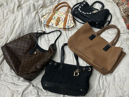 Authentic miu miu lv bottega dior bags