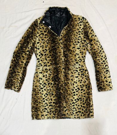 Faux Fur Cheetah style long & Short coats Y2K | 29