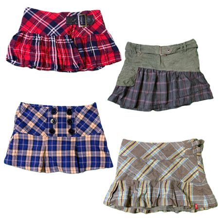 Y2K Whool Skirts Rw-1645