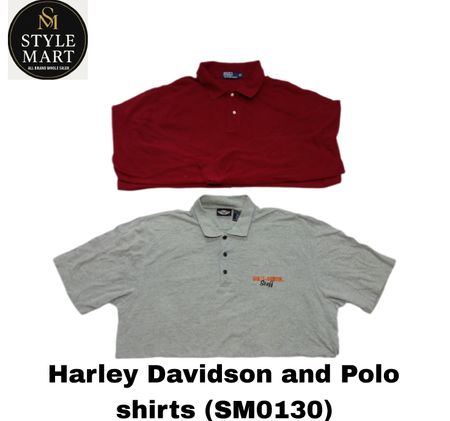 Harley Davidson and Polo Ralph Lauren Shirts (SM-00235)