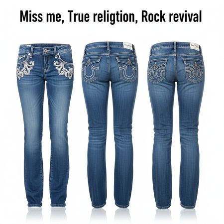 Miss Me, True Religion, Rock revival jeans