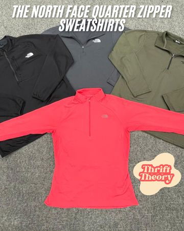 The North Face Quarter Zipper Sweatshirts - (08/03)