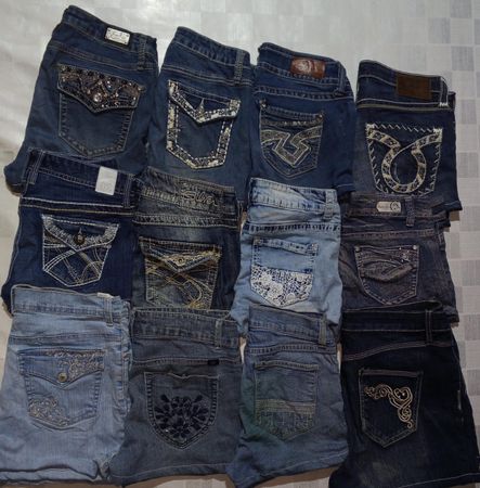 WALLFLOWER  AND OTHER MIX BRANDS MINI SHORTS (MD 1154)