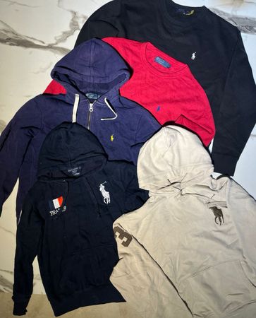 Authentic premium polo Ralph Lauren sweatshirt 29 pcs bundle HT-008