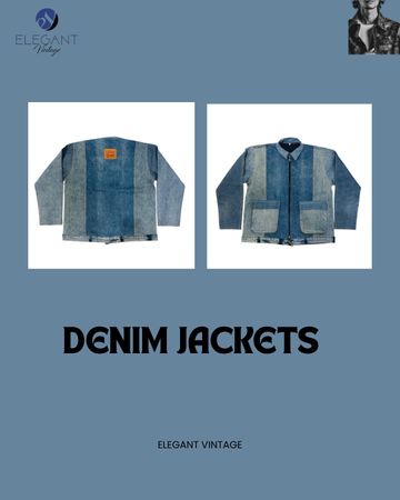UPCYCLED Denim Jackets - EVR0103