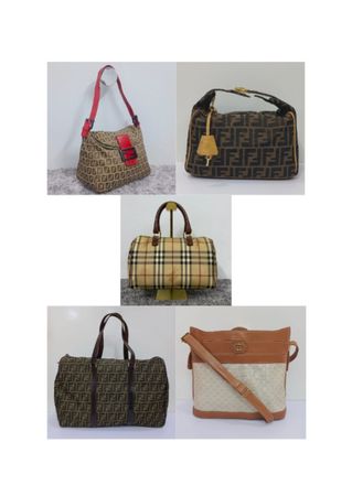 Luxury Designer Bags, Fendi, Gucci & Burberry