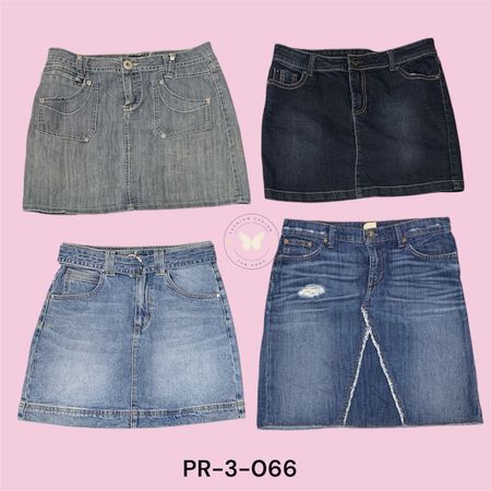 Classic Chic: The Perfect Denim Midi Skirt for Every Season (PR-3-066)