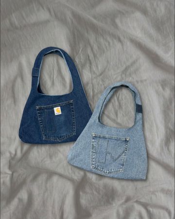 Upcycled Carhartt Denim Hand Bag