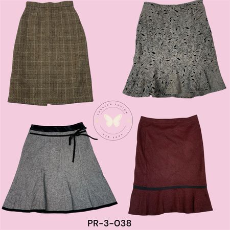 Premium Wool Pleated Skirt – Cozy & Chic” (PR-3-038)