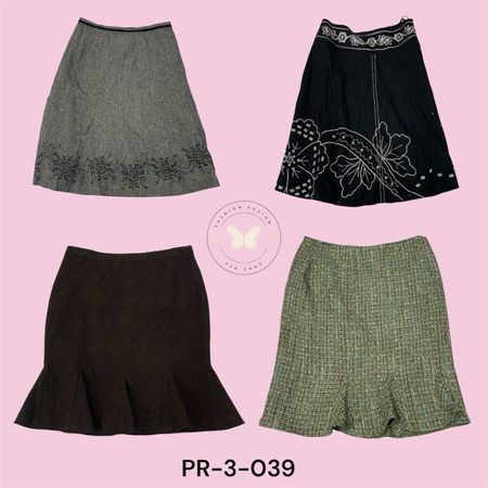 Casual Wool Midi Skirt – Perfect for Everyday Wear” (PR-3-039)