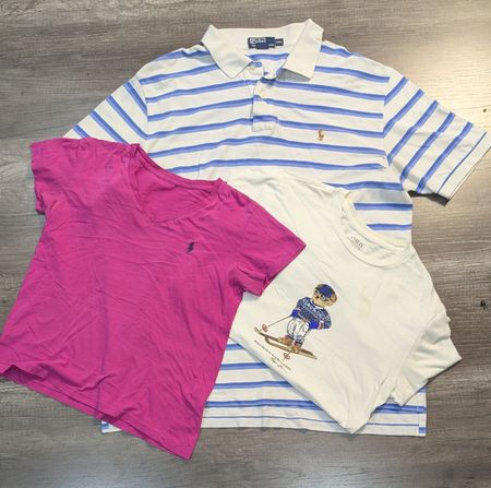 4243 - Ralph Lauren Half and Full Sleeves T-Shirts