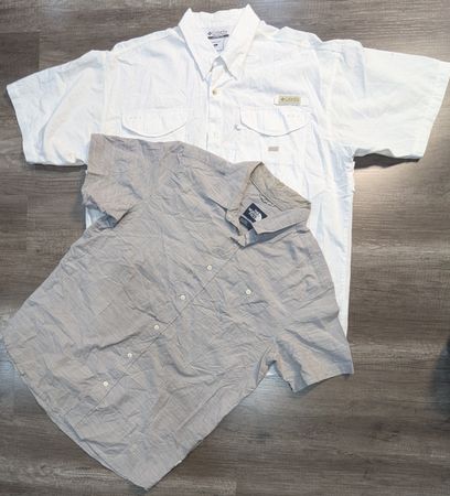 4246 - The North Face, Columbia Half and Full Sleeves Shirts