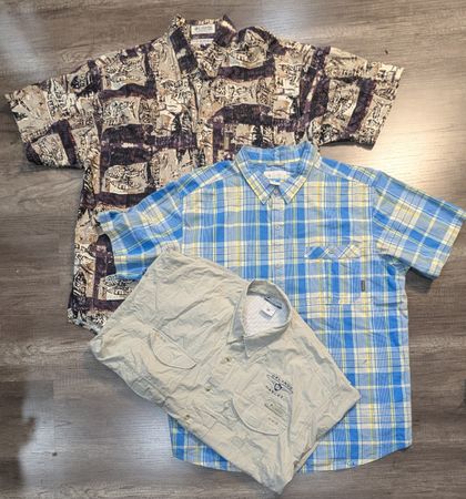 4256 - Columbia, The North Face Full and Half Sleeves Shirts