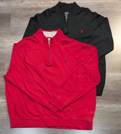 4257 - US Polo ¼ Zip