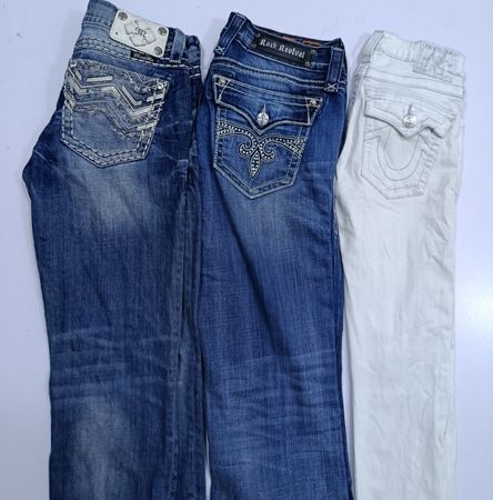 MM/RR/TR Capri jeans 8Pcs (RV # 397)