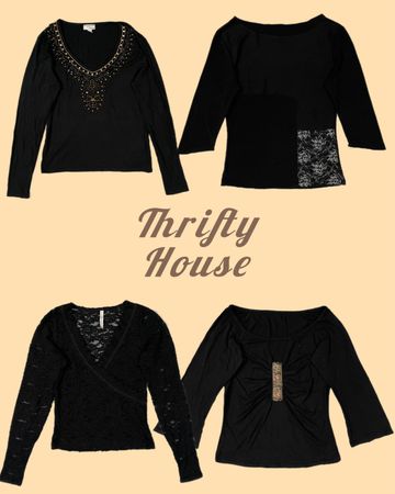 Y2K Blackout Tops(TH/277)