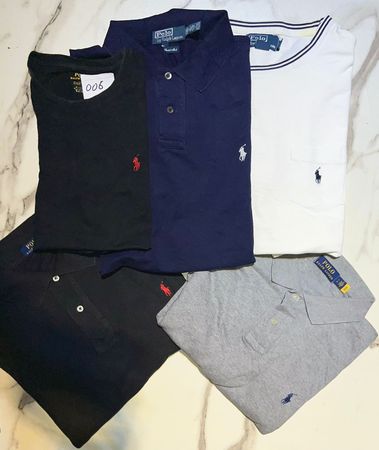 Authentic polo Ralph Lauren t-shirt 10 Pcs bundle SV-006