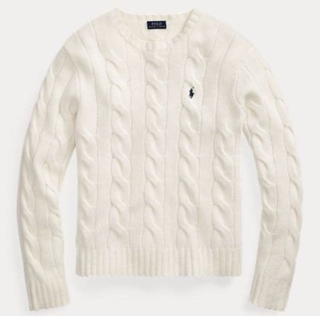 Polo cableknit