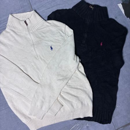 Ralph Lauren 1/4 zip Sweater (Zrs:299)