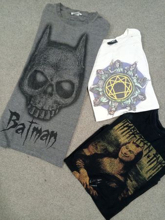 #261 Men Y2K Gothic T-shirts