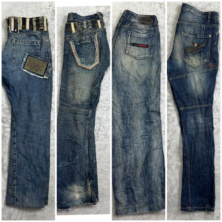 Jeans de Designer em Denim
